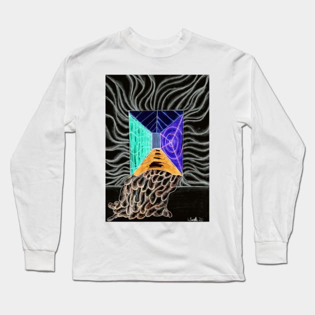 Golden Doorways i Long Sleeve T-Shirt by LukeMargetts